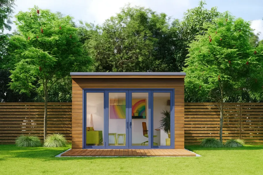 The Lodge garden room — design render
